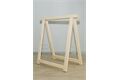  Holzklappbock Kiefer mit Kette Standard 75 cm