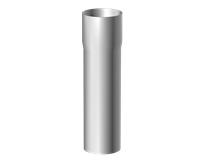 Fallrohr Alu-Natur, 60 x 2000 mm