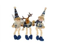 Weihnachtsfigur Plüsch, 25 cm