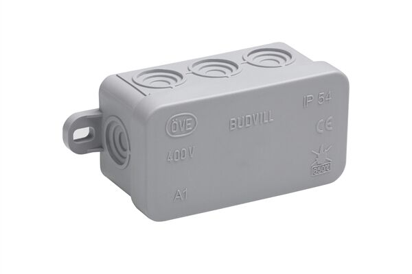  Abzweigkasten IP54 Aufputz, 75 x 45 x 40 mm