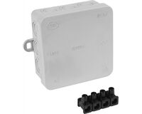 Abzweigkasten Klemmleiste IP54 Aufputz 85x85x37 mm