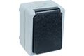  Steckdose Aufputz, IP44, Base