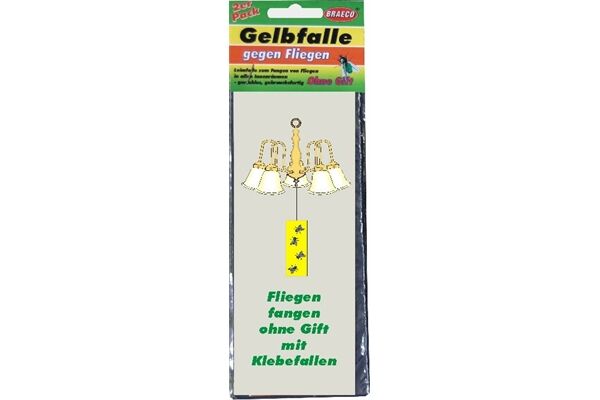 Braeco Gelbfalle 2er zum Aufhängen