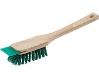 Rasenmäherbürste, Holz