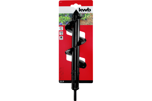 KWB Erdbohrer Ø 7 x 30 cm