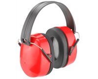 Kapselgehörschutz bis 30 db, EN 352-1 (schwarz/rot)