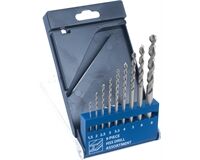 9 tlg. Metallbohrersatz, 1,5 - 8 mm