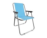 Garten Campingsessel, hellblau, 52 x 44 x75 cm (hellblau)