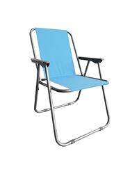 Garten Campingsessel, hellblau, 52 x 44 x75 cm (hellblau)