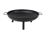 Feuerschale, 23 cm x 58 cm (H x Ø) (schwarz)