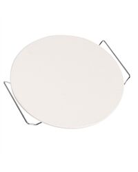 LEX Pizzasteinplatte, Ø 33 cm, mit Metallgestell