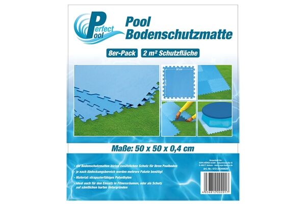  Poolmatten, 50 x 50 cm, 8 St.