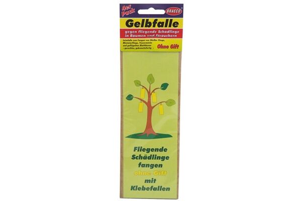 Braeco Gelbfalle 4er für Bäume