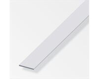 Alu Flachstange 20x5 mm, 1 m (silber)