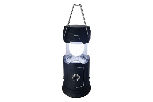  Solar-Lampe mit LED, ausziehbar