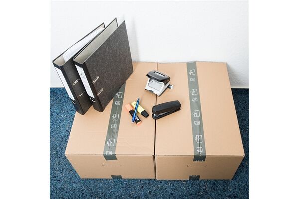  Umzugsklebeband, Büro, 50 mm x 40 m