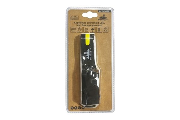  Kopflampe schmal mit LED