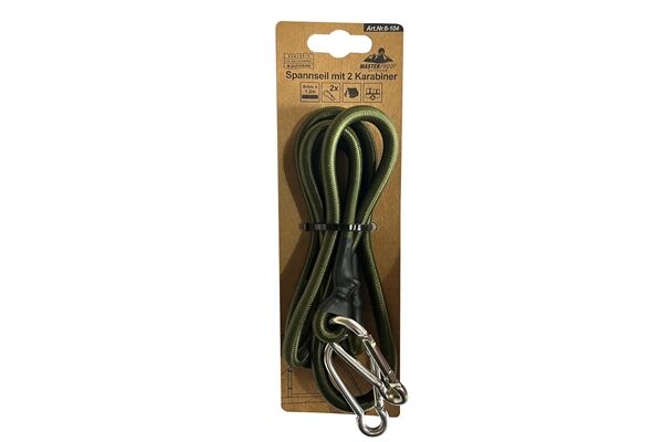  Spannseil mit 2 Karabiner, 120 cm