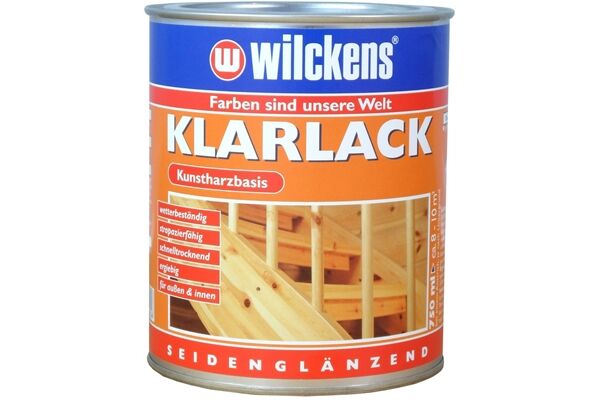 Wilckens Klarlack seidenglänzend, 750 ml