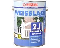 Wilckens Weisslack 2in1 glänzend, 2,5 L (weiß)