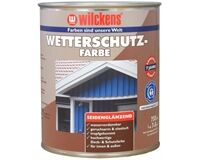 Wilckens Wetterschutzfarbe seidenglänzend, 750ml (moosgrün) Ral 6005