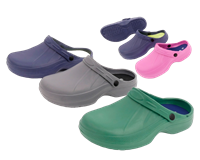 Damen/Herren-Clogs mit Einlage, Gr. 37 - 46