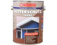 Wilckens Wetterschutzfarbe seidenglänzend, 2,5 L (reinweiß) RAL 9010