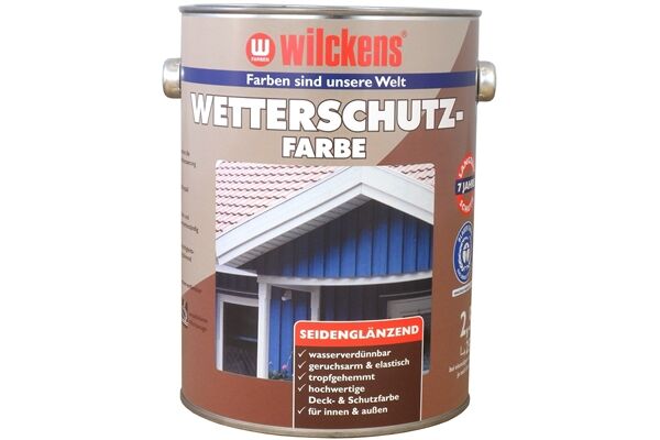 Wilckens Wetterschutzfarbe seidenglänzend, 2,5 L