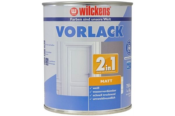 Wilckens Vorlack 2in1 matt, 750 ml