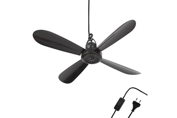  Mobiler Deckenventilator Ø 40 cm, mit Aufhänger