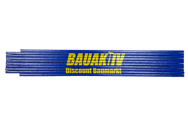  BAUAKTIV Zollstock, 2 m