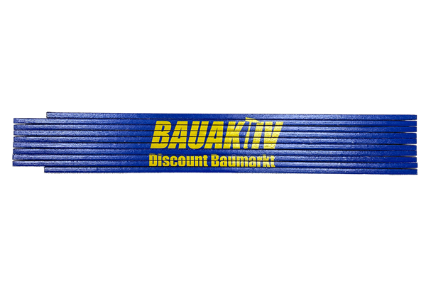  BAUAKTIV Zollstock, 2 m