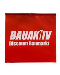 BAUAKTIV Warnflagge Ladungssicherung (rot)