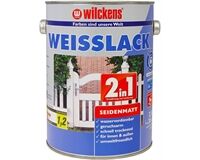 Wilckens Weisslack 2in1 seidenmatt, 2,5 L (weiß)