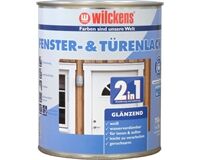 Wilckens Fenster- & Türenlack 2in1 glänzend, 750 ml (weiß)
