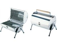 Edelstahl-Grilltonne