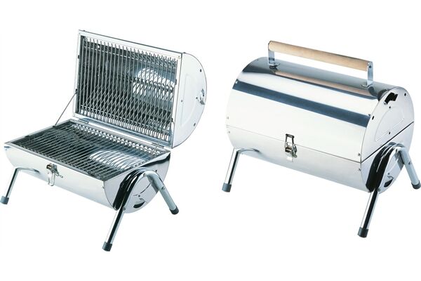  Edelstahl-Grilltonne, 50 x 38 x 17 cm (L x B x T)
