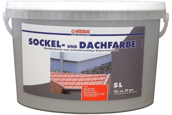 Wilckens Sockel- & Dachfarbe matt, 5 L