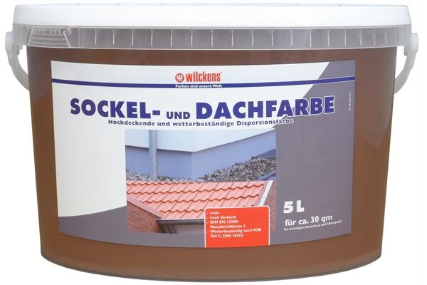 Wilckens Sockel- & Dachfarbe matt, 5 L