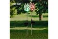  Gartenstecker Kristallblume, 2er Set