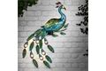  LED-Solar-Wandlicht, Pfau