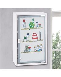 Medizinschrank, bedruckt