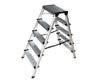 Aluminium Trittleiter, 5 Stufen