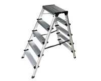 Aluminium Trittleiter, 5 Stufen