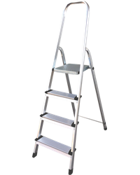 Aluminium Stufenleiter, 4 Stufen