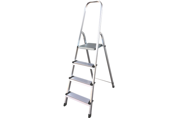  Aluminium Stufenleiter, 4 Stufen