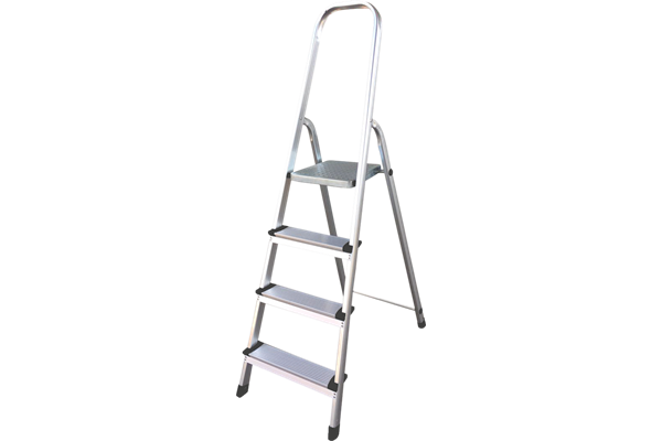  Aluminium Stufenleiter, 4 Stufen