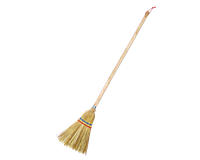 Kinderstrohbesen mit Holzstiel