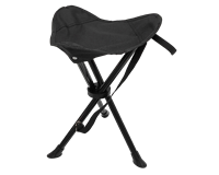 3-Bein Hocker (schwarz)