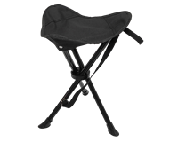 3-Bein Hocker (schwarz)